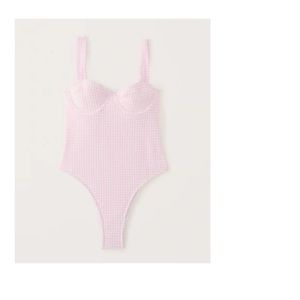Abercrombie & Fitch - Pleated Strap Underwire Swimsuit - Size XXS